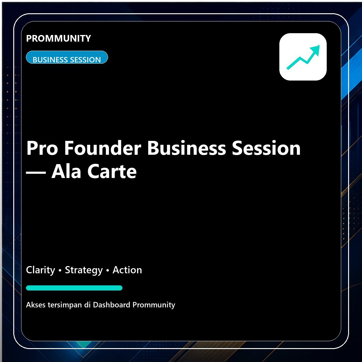Pro Founder Business Session – Ala Carte graphic product cover